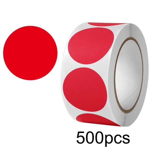 Chueow Этикетка для упаковки, для транспортировки 5 x 5 см, 500 шт.