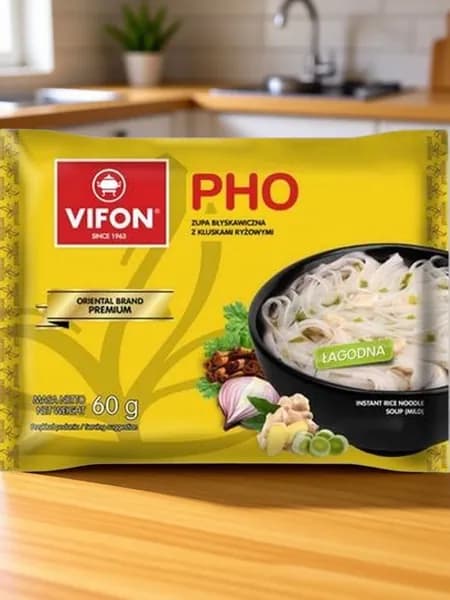 PHO рисовая лапша быстрого приготовления. Премиум (VIFON) 60гр. 1шт.