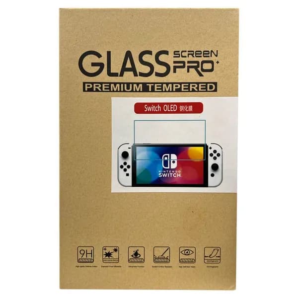 Защитное стекло Tempered Glass (9H) для Nintendo Switch OLED