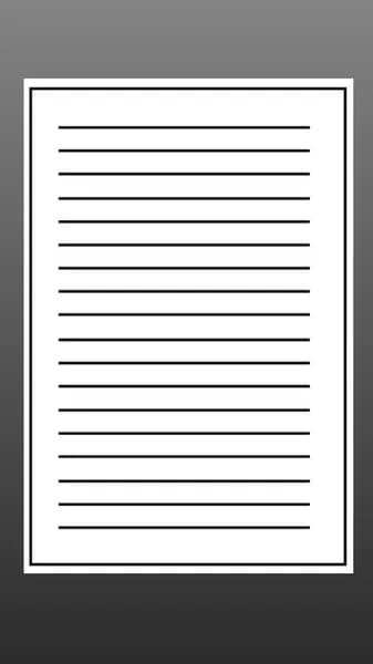 15 шт . Листы А4 разлинованные