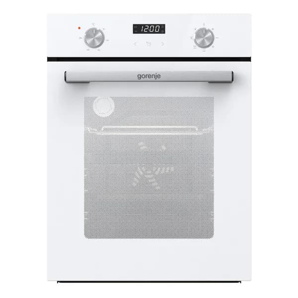 Духовой шкаф Gorenje BO4535E01WG, встраиваемый, ширина 45 см., класс А, 49 л, Утапливаемые переключатели, белый