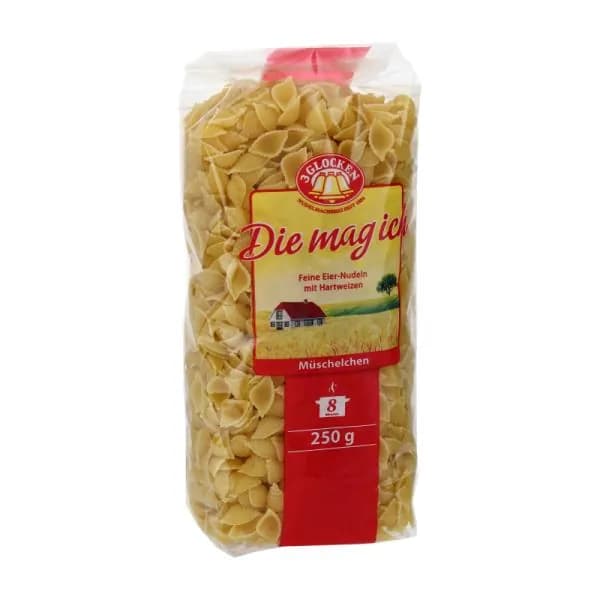 Макароны 3 Glocken Die mag ich Ракушки мелкие 250г