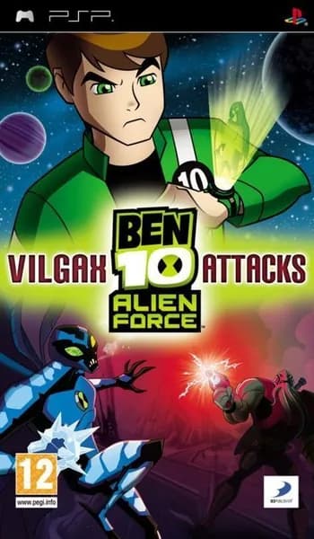 Игра Ben 10 Alien Force Vilgax Attacks PSP Диск на PS Portable