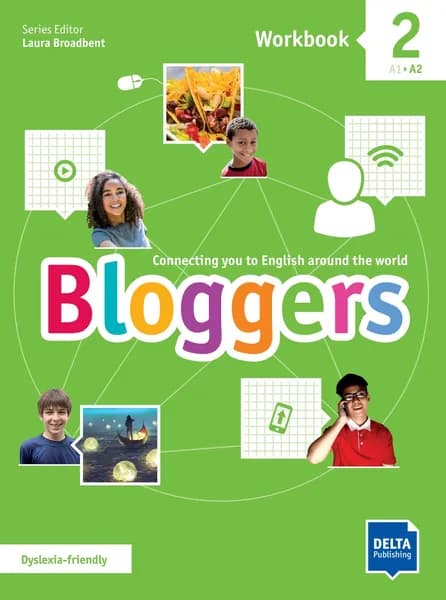Bloggers 2. A1-A2. Workbook with digital extras / Рабочая тетрадь