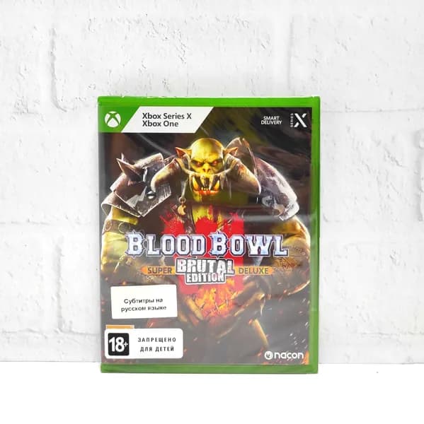 Blood Bowl 3 (III) Super Brutal Deluxe Edition Русские субтитры Видеоигра на диске Xbox One / Series