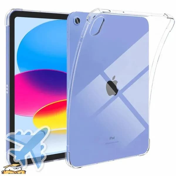 Прозрачный чехол из ТПУ для ipad (A16) 11-го поколения 11-дюймовый смарт-чехол 2025 года Мягкая защитная чехол для iPad 10-го поколения 10,9-дюймовый 2022 года Корпус