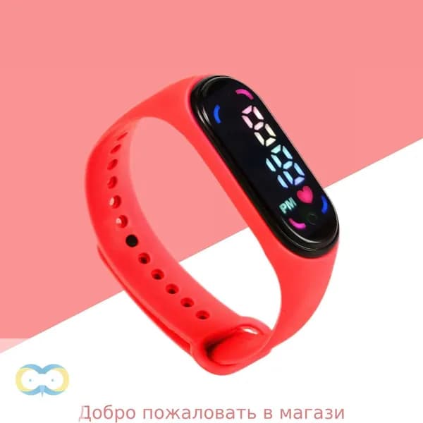 Фитнес-браслет 71012336, красный