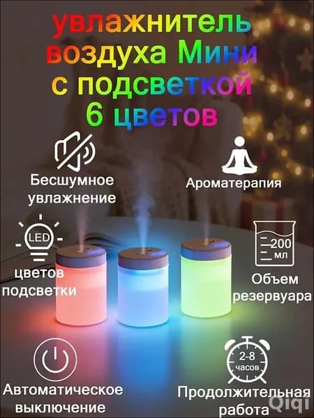 Увлажнитель воздуха JSQ-zYzS, прозрачный