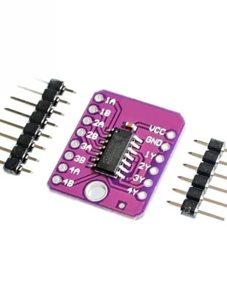 Модуль MCU - 7400 SN74HC00D с четырьмя входными и внедверными панелями