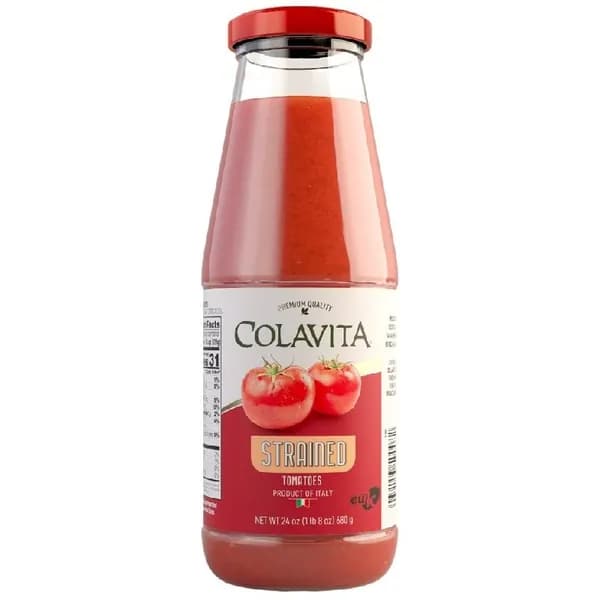 Томаты COLAVITA STRAINED протертые консервированные /стекло/ 690г