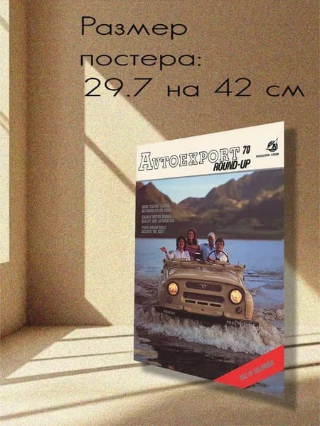 Постер, 42х30 см
