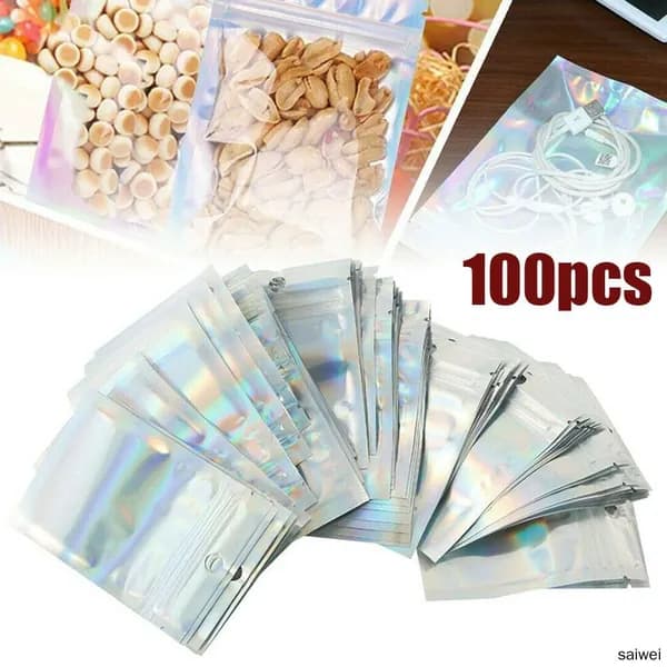 Зип пакет 100 шт прозрачный