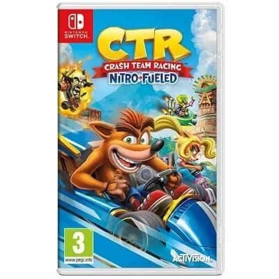 Игра Crash Team Racing Nitro-Fueled для Nintendo Switch, картридж
