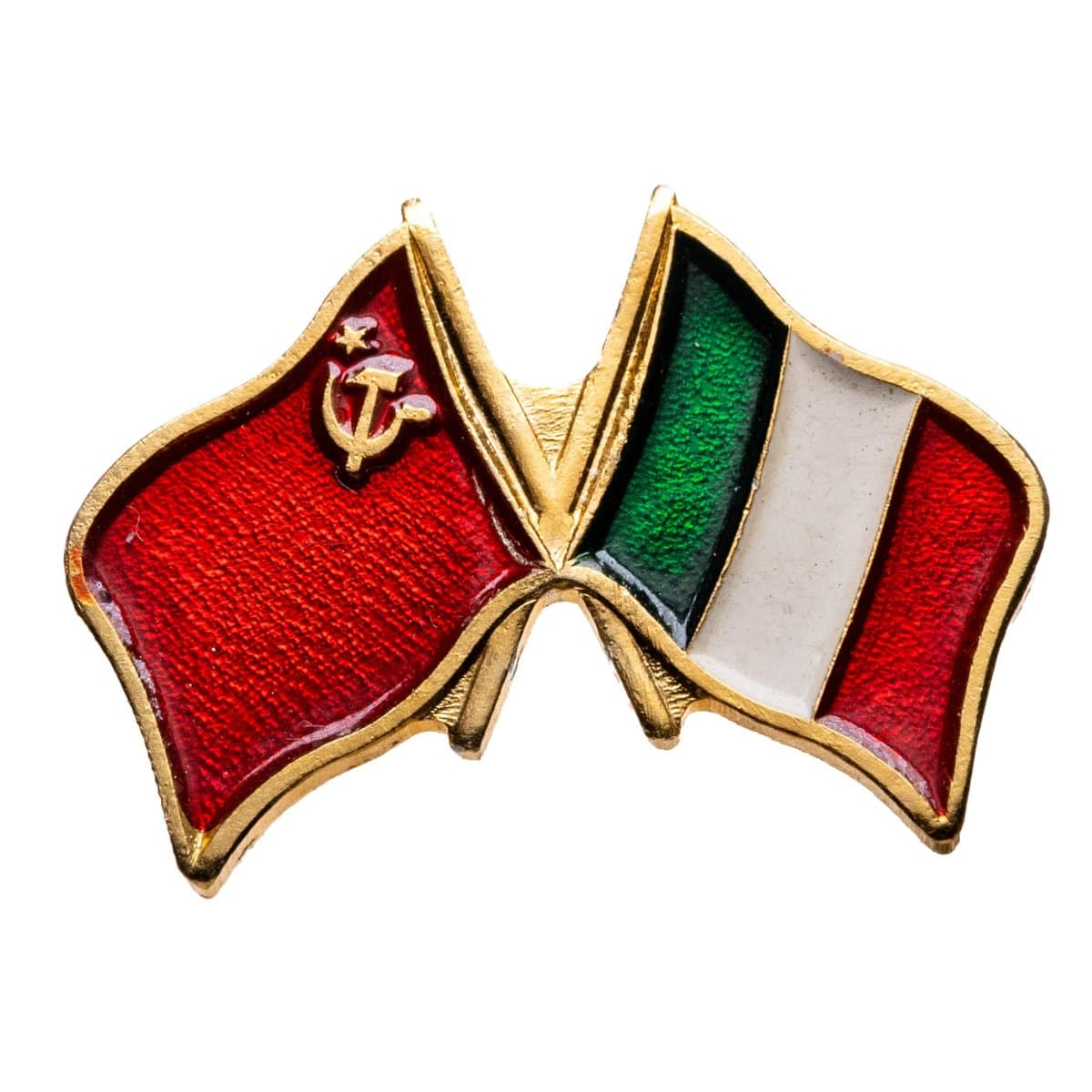 Знак "За мир и сотрудничество СССР и Италии"