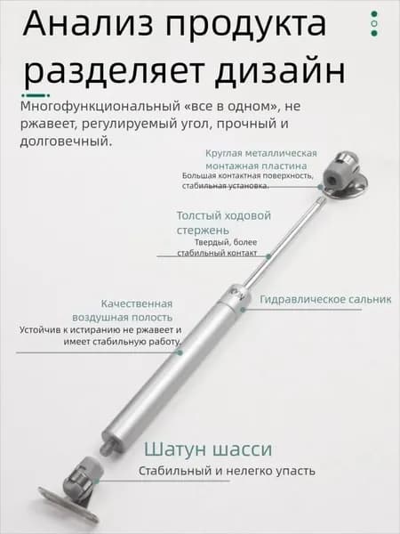 Термопривод для теплицы 270 мм x 15 мм сталь 1 шт