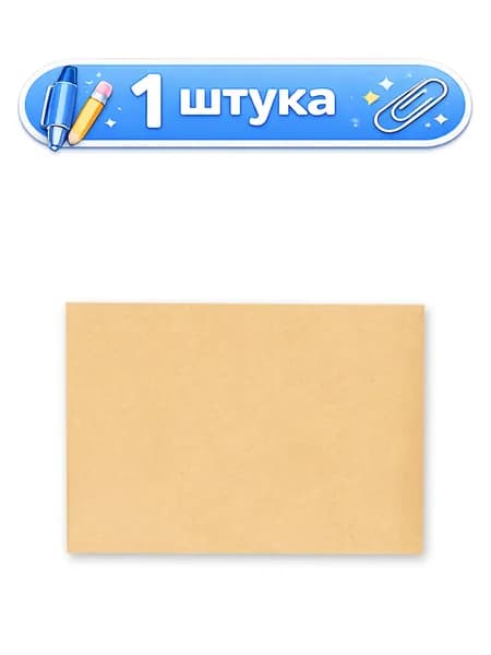 Конверт 229х324 крафт, треугольный клапан 291373,76421,70376 124398