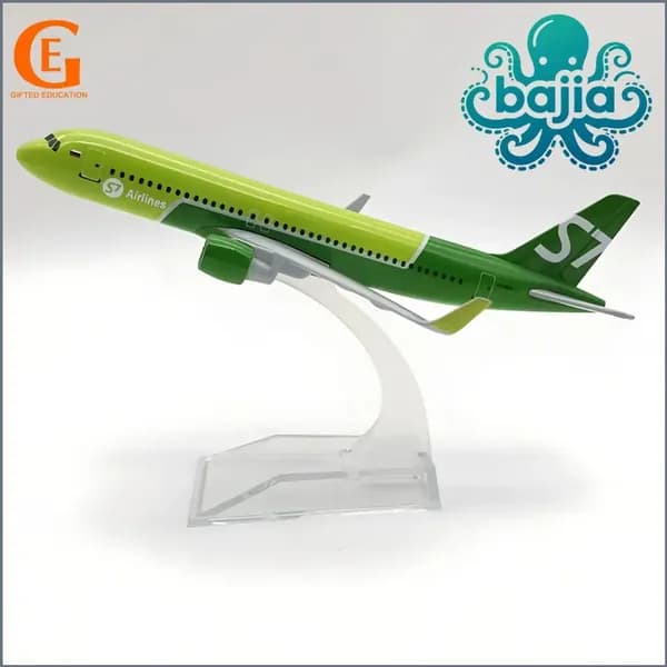 Металлическая Модель Самолета Аэробус 320, S7 Airlines А320