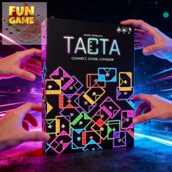 Картовая игра TACTA: Идеальная семейная и вечеринковая стратегическая игра