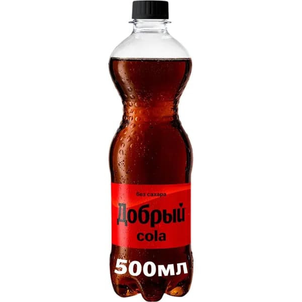 Газированный напиток Добрый Cola без сахара 500 мл