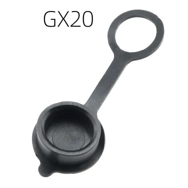 GX12 GX16 20 Крышка разъема авиационного разъема Водонепроницаемая пылезащитная резиновая круглая защитная втулка