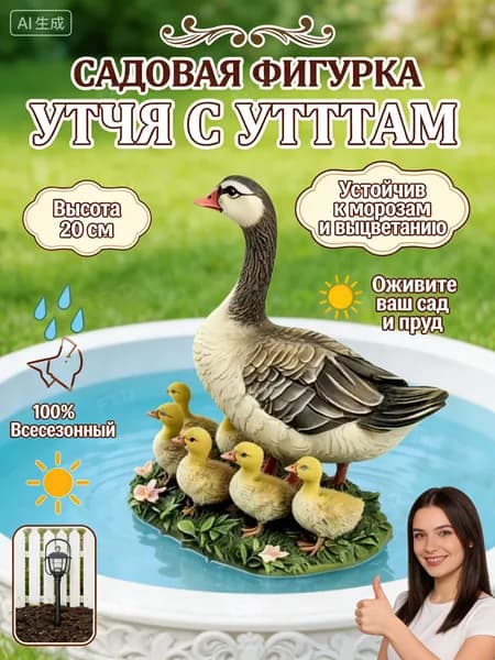 Фигурка садовая