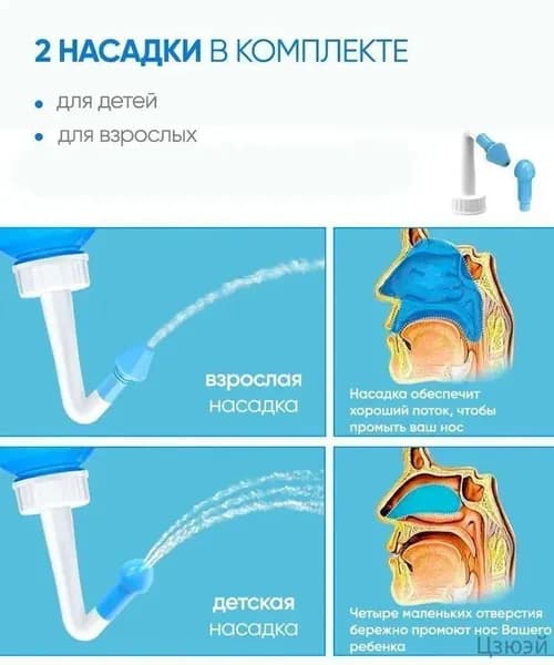 портативный горшок для нети / WATERPULSE Nasal YT-300