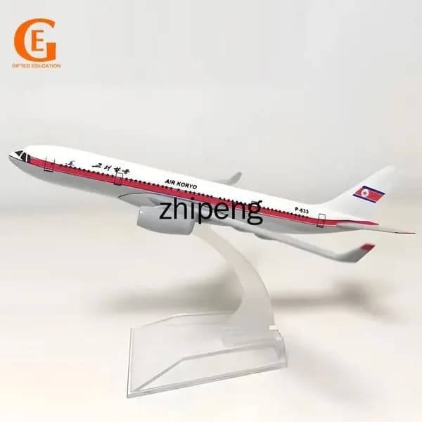 Металлическая Модель Самолета TU-204 P-633 Северная Корея, Советских Air KORYO Литая Коллекционная