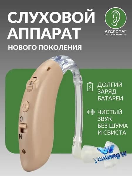 Слуховой аналоговый аппарат заушного типа модель Izhik: Y-01