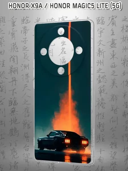 Чехол на Honor X9a Honor Magic 5 Lite 5G Ford Mustang