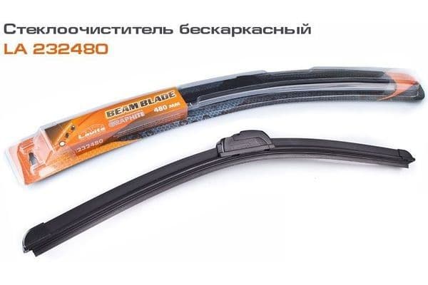 Щетка стеклоочистителя Lavita 19 бескаркасная графит (480мм)