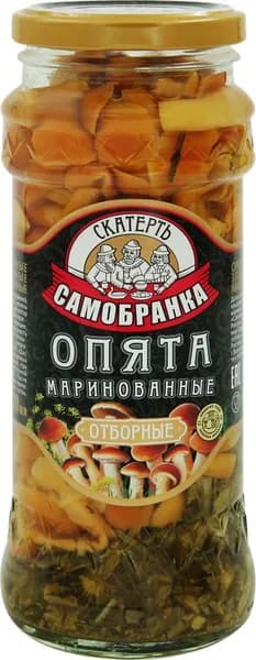 Опята маринованные СКАТЕРТЬ-САМОБРАНКА, 370мл