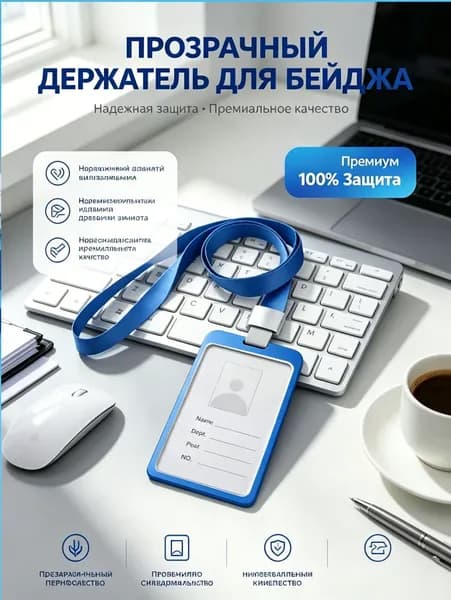 Бейдж из алюминиевого сплава чехол для пропуска