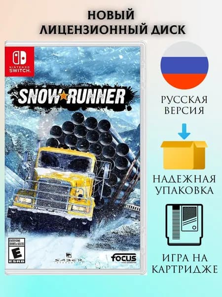 Игра SnowRunner Nintendo Switch, русская версия