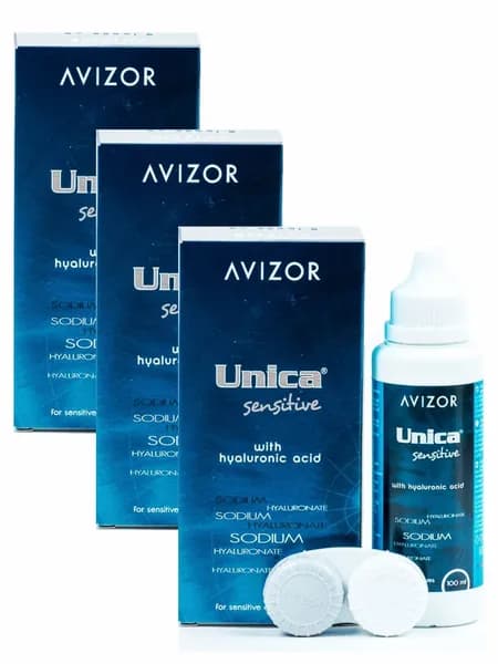 Раствор Unica Sensitive Уника Авизор 100 мл 3 штуки