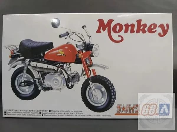 Сборная модель мотоцикла 06434 Z50J-1 Monkey 78, 112, с хромированными деталями