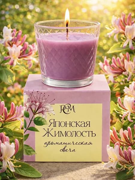 Свеча ароматизированная Японская жимолость
