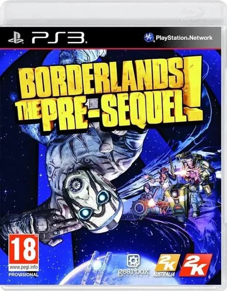 Игра Borderlands: The Pre-Sequel!. Издание на диске. Английская версия на ps3.