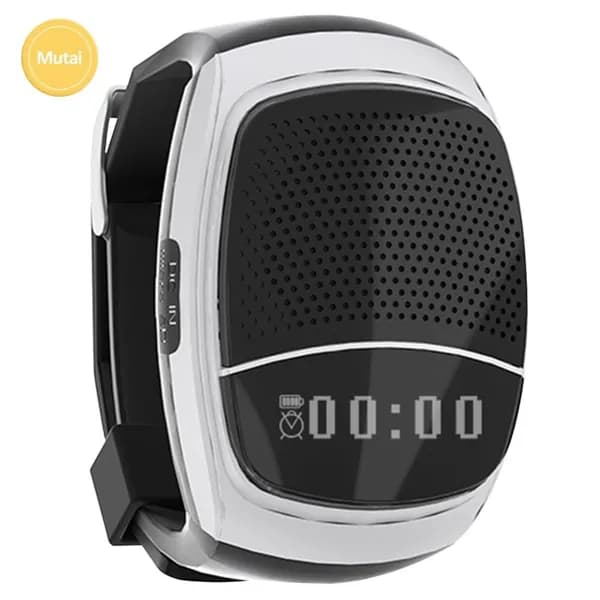 Беспроводная Bluetooth-колонка для велосипеда на запястье с дисплеем
