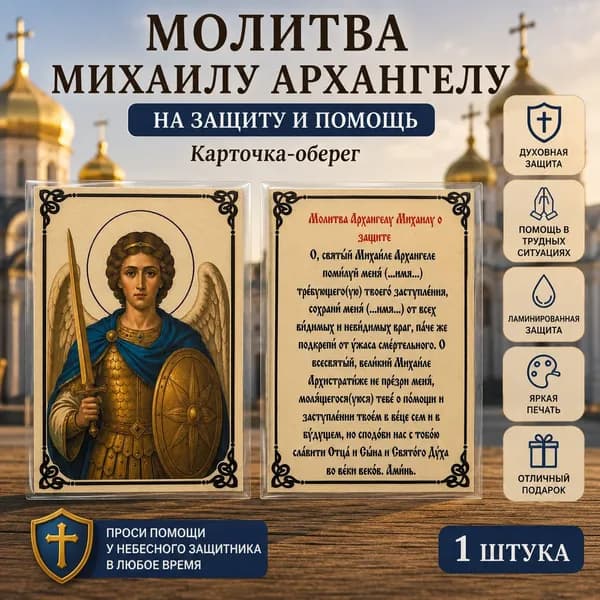 Молитва Архангелу Михаилу для защиты