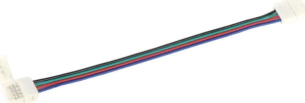 Коннектор 3шт RGB 10мм (разъем-15см-разъем) IEK