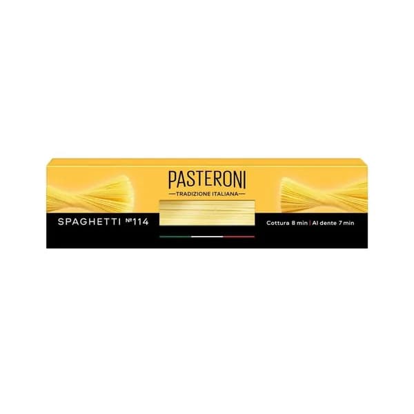 Макаронные изделия PASTERONI SPAGHETTI №114 / Спагетти 450г