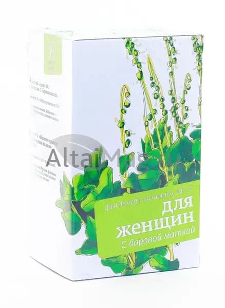 Фиточай Алтай №2 для женщин с боровой маткой, 30 пакетиков по 2г