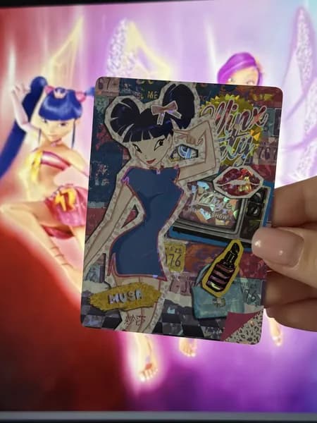 Коллекционная карточка винкс Winx ранг UR Муза 2025