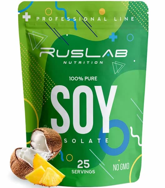 Соевый изолят SOY ISOLATE, (800 гр),вкус пина колада