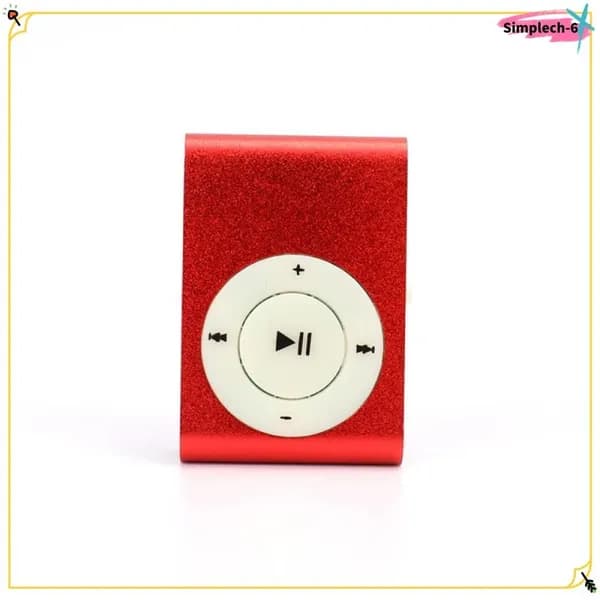 MP3-плеер без диска, красный