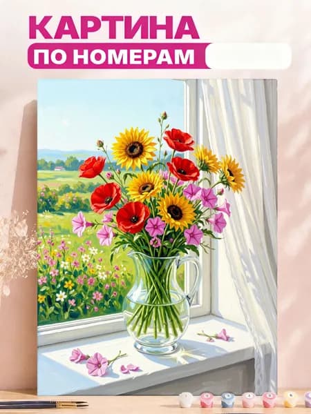 Набор цифровых масляных картин, набор для самостоятельного изготовления подарков на холсте