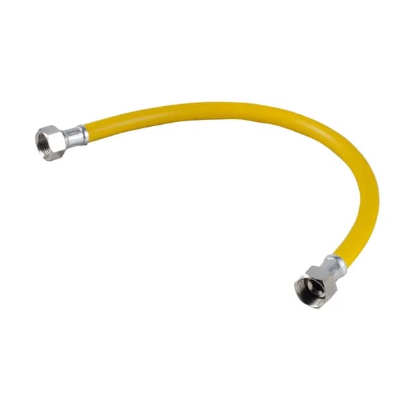 Шланг для газа ELKA ПВХ 1-2", 10х15, 0,5 м, гайка-гайка