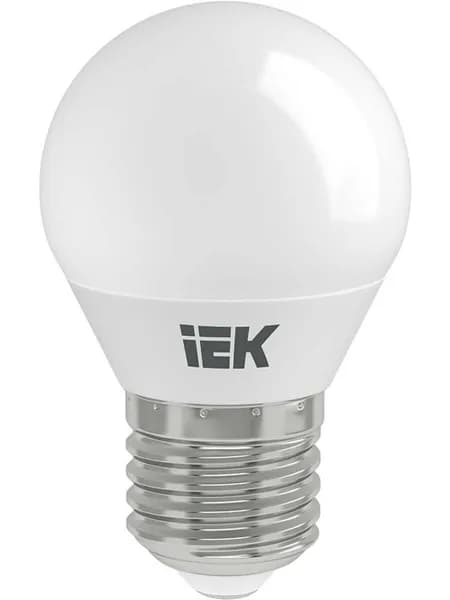 Светодиодная лампа IEK ECO G45 шар 3Вт 230В 4000К E27 LLE-G45-3-230-40-E27