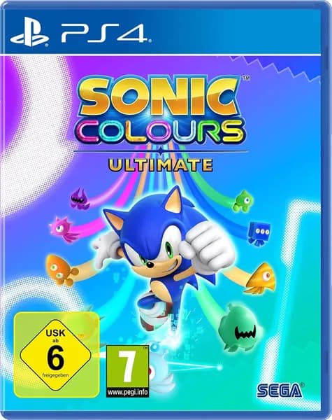 Игра Sonic Colours: Ultimate (PlayStation 4, Русские субтитры)
