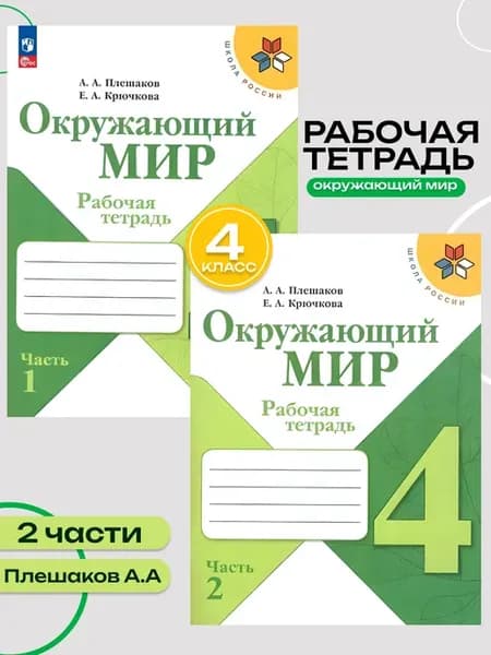 Окружающий мир 4 класс рабочая тетрадь Плешаков